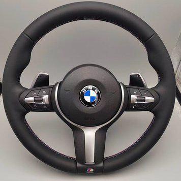 M Кермо для BMW F-Series M Performance з круїз-контролем та пелюстками,руль 00168 фото