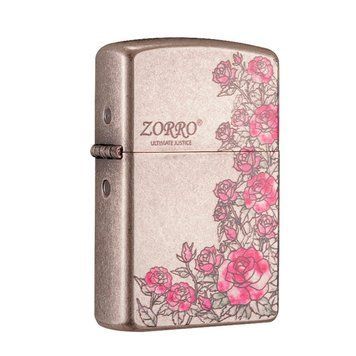Металева бензинова запальничка ZORRO,зажигалка 00114 фото