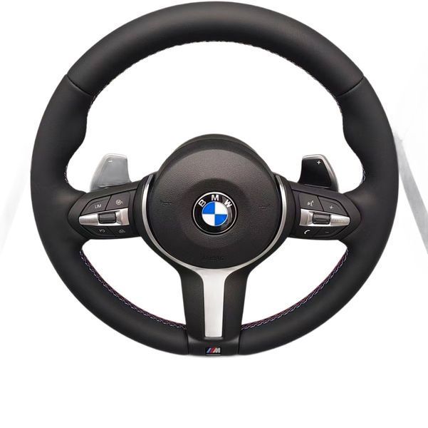 M Кермо для BMW F-Series M Performance з круїз-контролем та пелюстками,руль 00168 фото