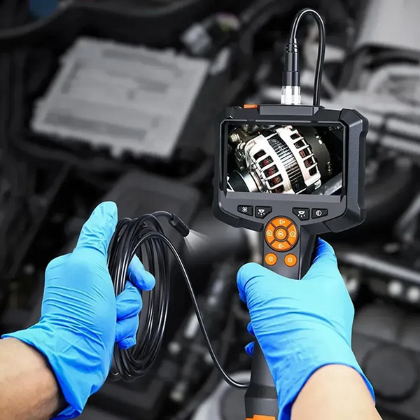 Автомобільний ендоскоп з дисплеєм 4,3" (1080P), 5м, USB / Ендоскопічна камера для авто / Камера ендоскоп 00103 фото