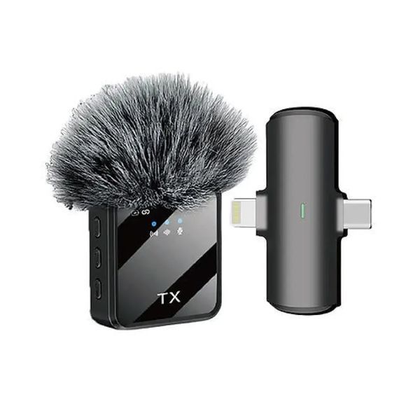 Мікрофон петличка,бездродовий мікрофон для телефону 00041 фото